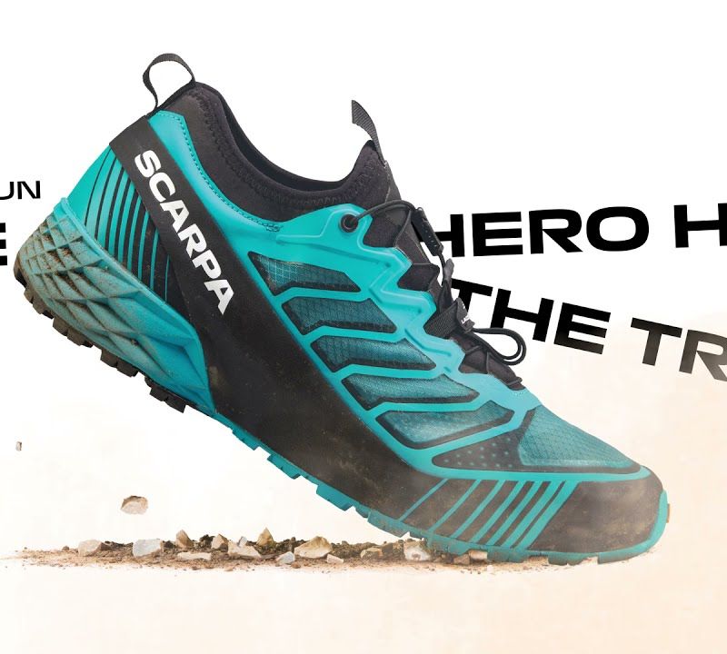 Scarpe da corsa da donna SCARPA Ribelle Run aqua/nero 13