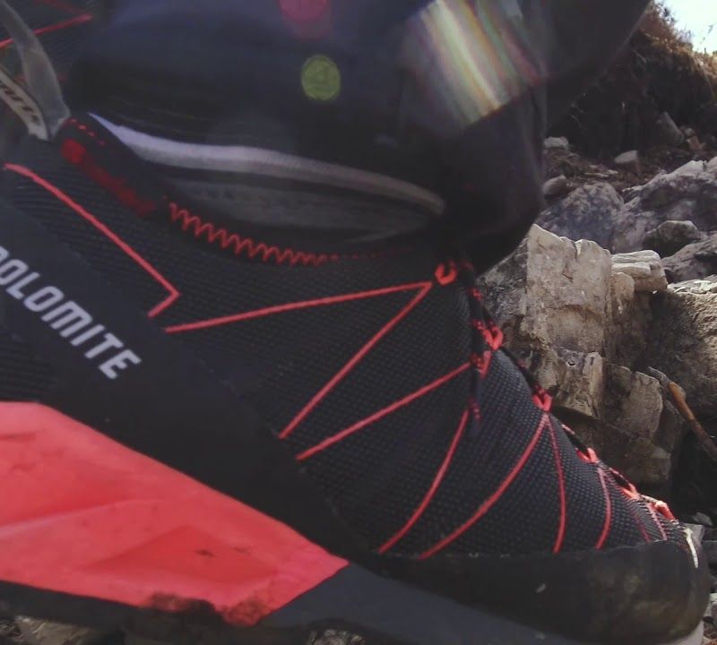 Scarponi da trekking Dolomite da donna Crodarossa Lite GTX 2.0 nero/capri blu 10