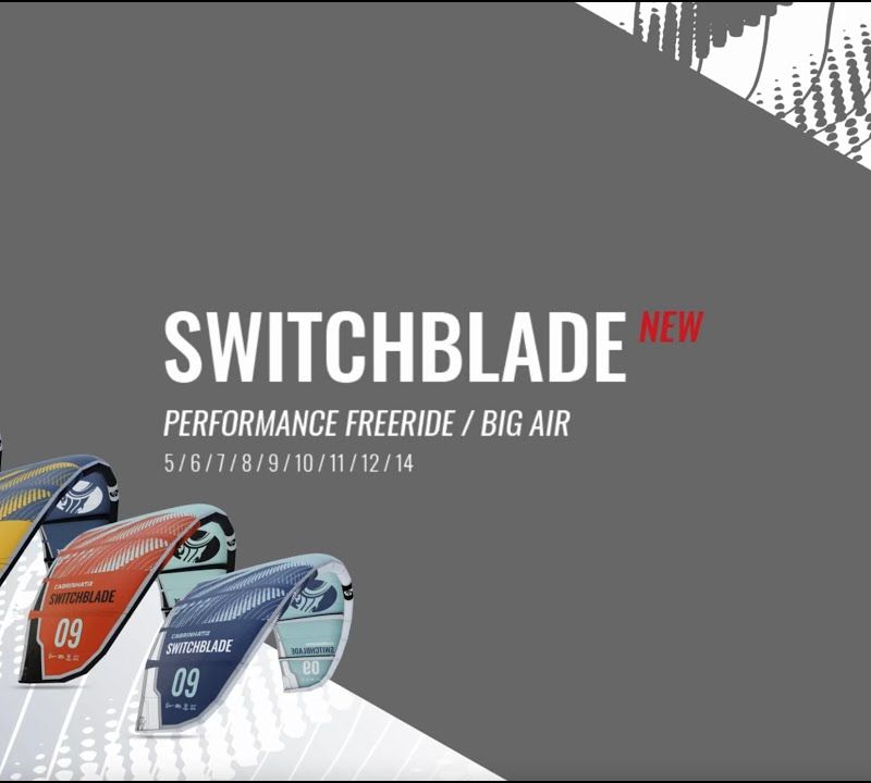 Cabrinha Switchblade kite giallo K2KOSWTCH014002 10