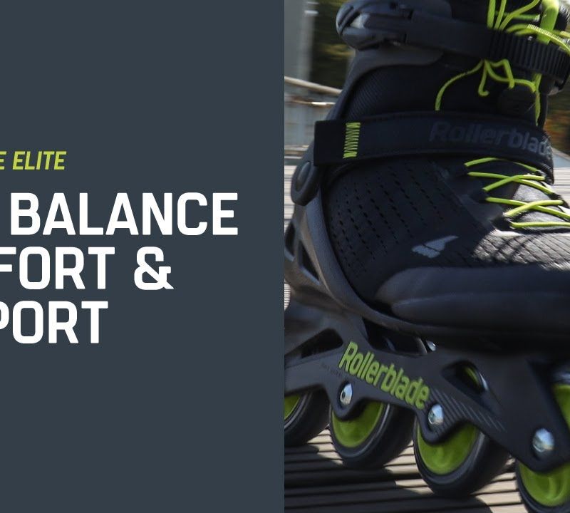 Pattini a rotelle Rollerblade Zetrablade Elite da donna nero/blu polvere 11