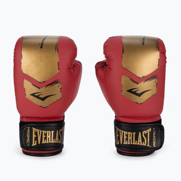 Guantoni da boxe per bambini Everlast Prospect 2 rosso/oro EV4602 RED/GLD