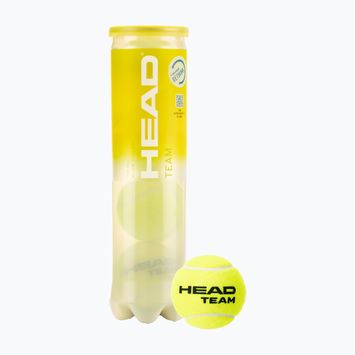 Palline da tennis HEAD Team 4 pz. giallo