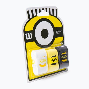 Wilson Minions Overgrip racchette da tennis 3 pz. colore WR8408401