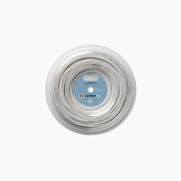 Corda da tennis Luxilon Alu Power Vibe Reel Pearl 125 200 m bianco latte