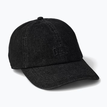 Cappello da baseball GAP Logo BBH da uomo in denim nero