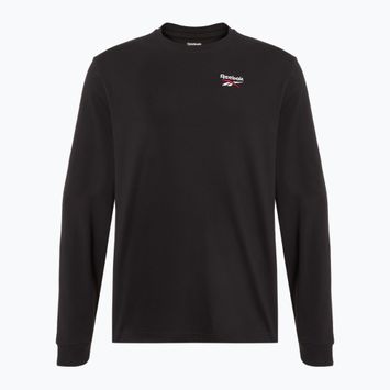 T-shirt Reebok Identity Small Logo Uomo nero/bianco/rosso vettoriale