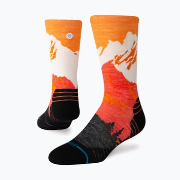 Calzini Stance Out Of Range Light Wool Crew arancioni