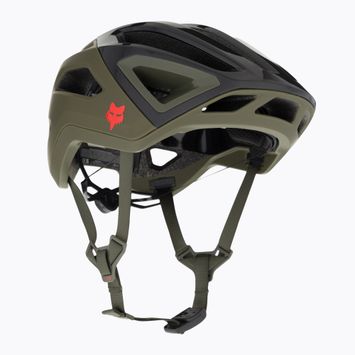 Fox Racing Crossframe Pro Ashr casco da bicicletta verde oliva