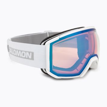 Salomon Radium Photo ML occhiali da sci bianco/blu