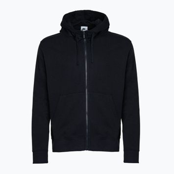 Uomo Nike Sportswear Club Hoodie FZ nero/nero/bianco