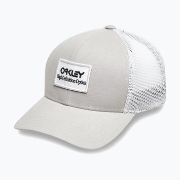 Berretto da baseball da uomo Oakley B1B Hdo Patch Trucker stone gray