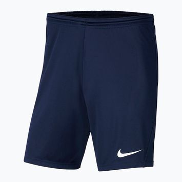 Pantaloncini da calcio Nike Dri-Fit Park III Knit Bambino Jr mezzanotte marina/bianco