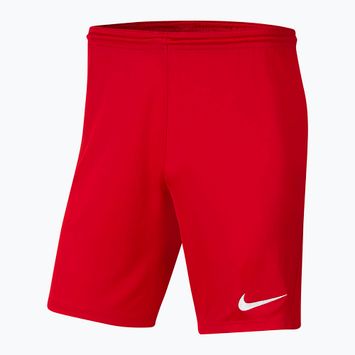 Pantaloncini da calcio per bambini Nike Dri-Fit Park III Knit Jr university red/white