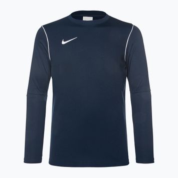 Uomo Nike Dri-FIT Park 20 Crew manica lunga football ossidiana/bianco