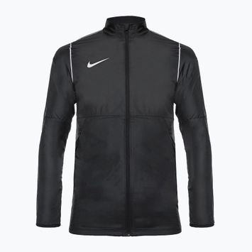 Giacca da calcio da uomo Nike Park 20 Rain Jacket nero/bianco/bianco