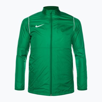 Giacca da calcio da uomo Nike Park 20 Rain Jacket verde pino/bianco/bianco