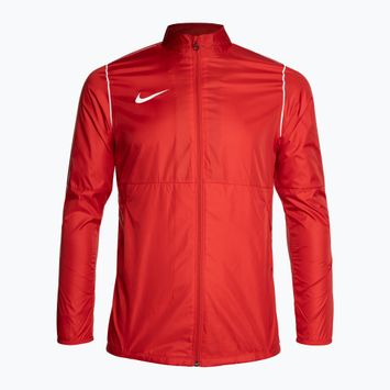Giacca da calcio da uomo Nike Park 20 Rain Jacket university red/white/white