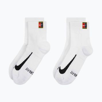 Calzini Nike Court Multiplier Max 2 paia white/white