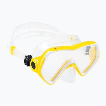 Maschera subacquea Mares Comet gialla per bambini