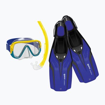 Mares Nateeva Keewee Junior kit snorkeling per bambini blu