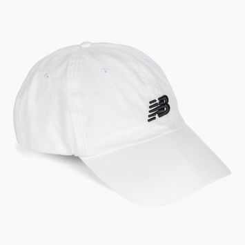 Cappello da baseball New Balance Classic a tesa curva bianco