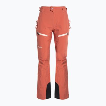 Pantaloni da sci Columbia Platinum Peak 3L da donna corallo scuro