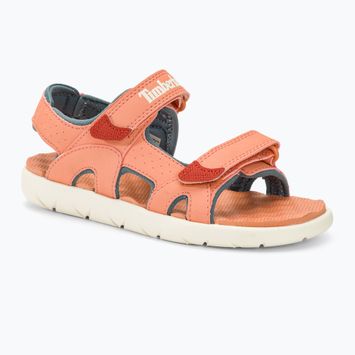 Timberland Perkins Row 2 Strap sandali junior arancione chiaro