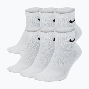 Calzini Nike Everyday Cushioned 6 paia white/black