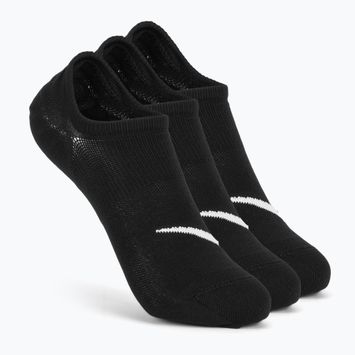 Calzini da donna Nike Everyday Plus Lightweight Footie 3 paia black/white
