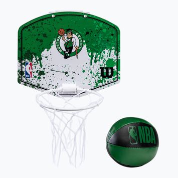 Set di palloni da basket Wilson NBA Team Mini Hoop Boston Celtics