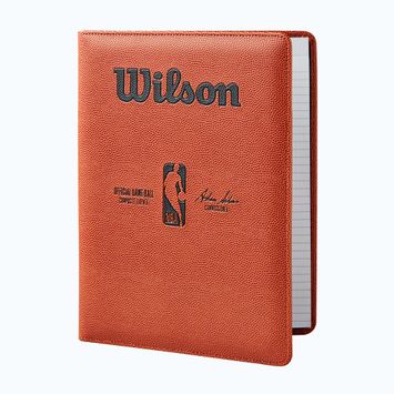 A4 Wilson NBA Padfolio marrone