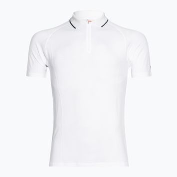 Maglietta Wilson Team Seamless Polo 2.0 da uomo, bianco brillante