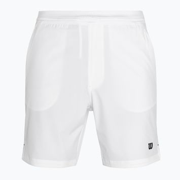 Pantaloncini da tennis da uomo Wilson Team 7" bianco brillante