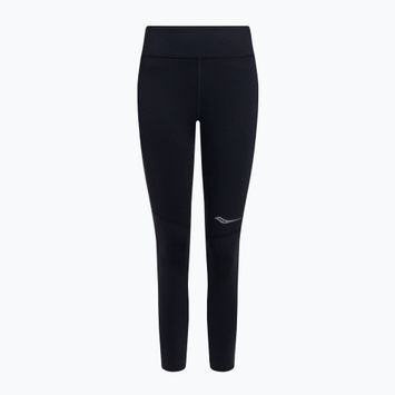 Leggings da corsa da donna Saucony Fortify Crop nero