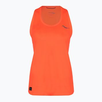 Canotta da running da donna Saucony Stopwatch Singlet vizi red