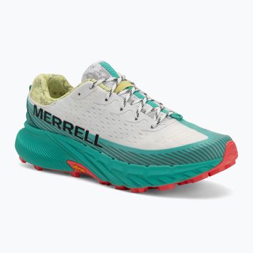 Scarpe da corsa Merrell Agility Peak 5 bianco/turchese da uomo