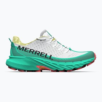 Scarpe da corsa Merrell Agility Peak 5 bianco/turchese da uomo