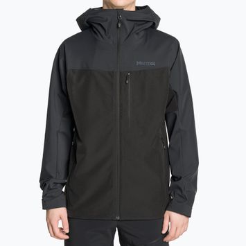 Giacca softshell Marmot Rom Gore Tex da uomo, nero