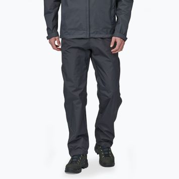 Pantaloni da pioggia Patagonia Torrentshell 3L da uomo Nero regolare