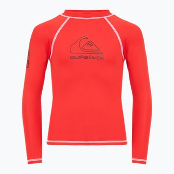 Quiksilver maniche lunghe nuoto bambino On Tour rosso