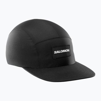 Cappellino da donna con visiera Salomon Bonatti WP 5 Panel nero profondo