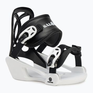 Attacchi da snowboard per bambini Salomon Goodtime XS nero/bianco