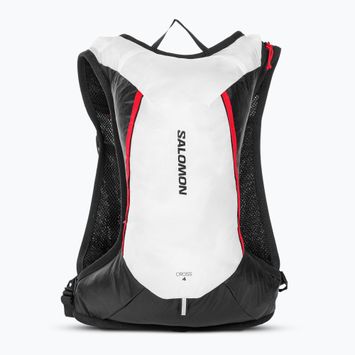 Zaino da corsa Salomon Cross 4 l bianco/nero