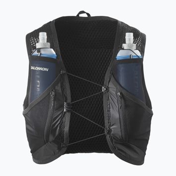 Salomon Active Skin 12 Set gilet da corsa nero/metallo