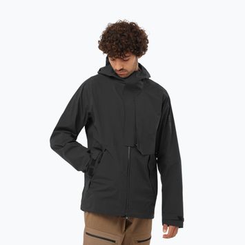 Giacca antipioggia da uomo Salomon Outerpath Pro 2.5 l deep black
