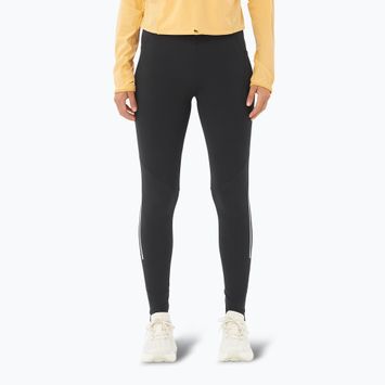 Leggings running da donna Salomon Sense Aero Stow nero profondo