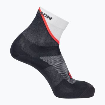 Calze Salomon Pulse Ankle icicle/nine iron/neon flame