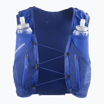 Gilet da corsa Salomon Advance Skin 12 blu nautico/limoges