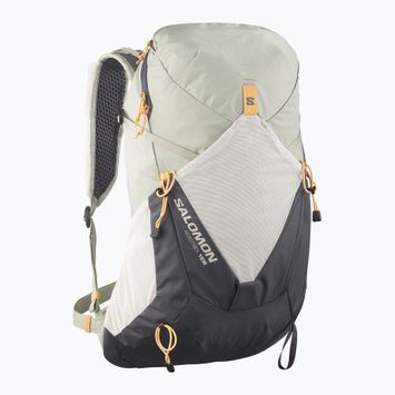 Zaino da trekking Salomon Aerotrek 18 l da donna M-L seagrass/nuvola d'argento/nine iron