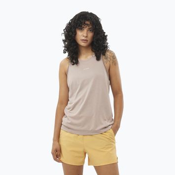 Canotta da running donna Salomon SHAKEout Core Tank etherea